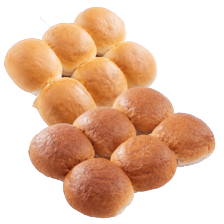 Witte of bruine bollen